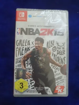 Brand New Sealed NBA 2K19 Nintendo Switch game card