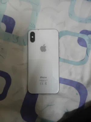 Used White Apple iPhone X with 256 GB Storage - Good Condition