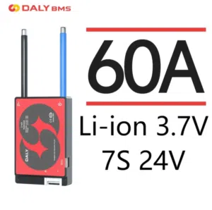 BMS 7S Protection Battery PCB  Lithium Battery Pack 7S with Passive Balancer 60A