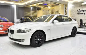 BMW 520i ( 2012 Model ) in White Color GCC Specs