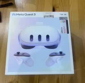 نضارات VR meta quest 3 مستعمل قليل نظيف