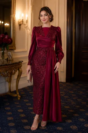 للحفلات Red dress
