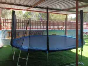 ترامبولين نطيطيه عالي الجوده بيحمل وزن عالي حديد قوي ومتين لتجهيز مناطق الألعاب بجميع المقاسات
