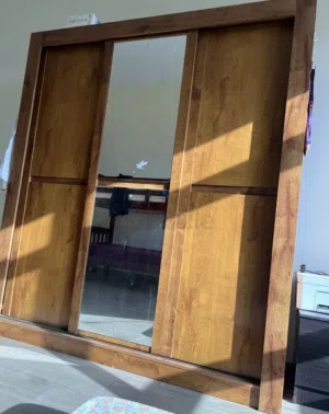 BOOMERANG Sliding DOOR Wardrobe with Mirror - Excellent Condition
