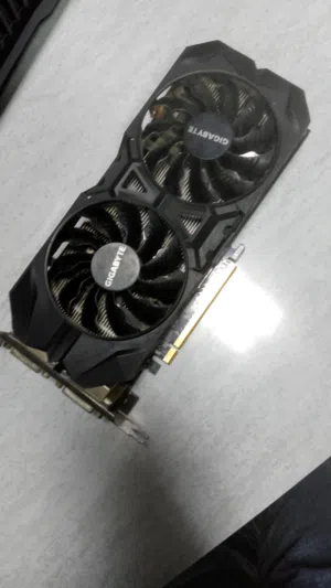 كرت شاشة GTX 960 4GB حالة ممتازة كفالة لمدة اسبوع للعطل الغير متعمد مستعمل