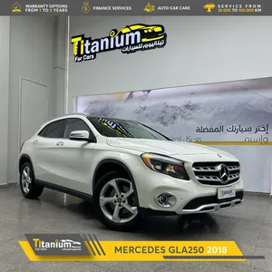 مرسيدس GLA250 2018 مع ضمان 1 سنه