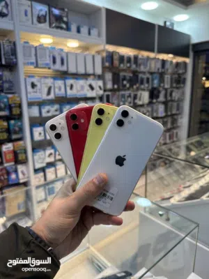ايفون 11 64g بطاريات من 72-96 اجهزه وكاله وعليها كفاله