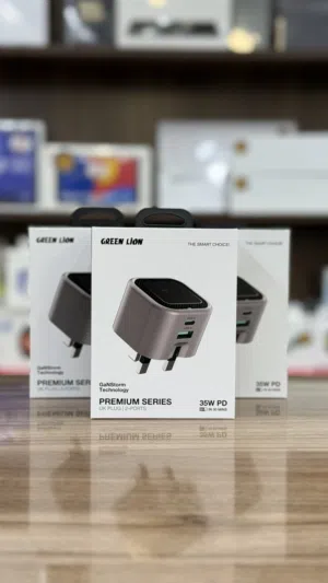 شاحن جدراي 35 واط ضمان سنة GREEN LION PREMIUM SERIES 35W PD