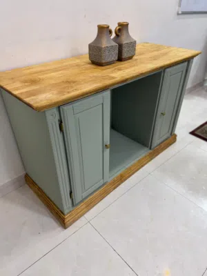 كونسول خشبي 100% كلاسيك بتشطيب أنيق  للبيع