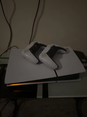 PlayStation 5 slim digital with 2 controllers & FC26