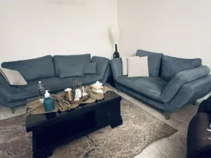 طقم كنب تركواز