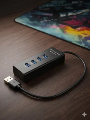 وصله يو اس بي 4 منافذ بسرعه USB3 شغاله 100/100