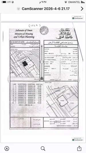 Commercial Land for Sale in Al Sharqiya Ibra