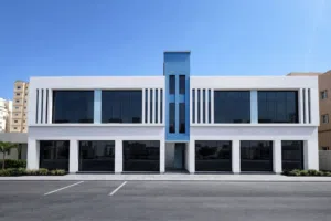 Newly constructed commercial property for rent shop and offices