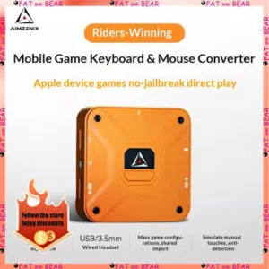 Aimzenix AX360M – محول كيبورد وماوس للايفون والآيباد