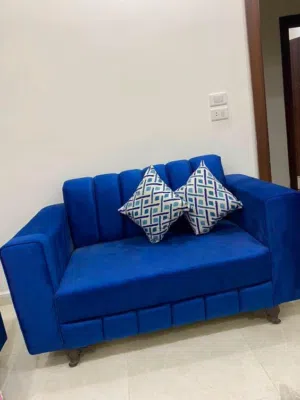 طقم كنب كورنر لون نيلي ملكي