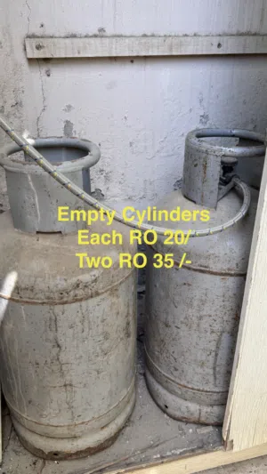 Expat living - selling Gas Cylinders