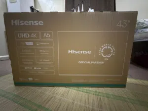 Hisense 43” UHD 4K Smart TV – Like New – Only 55 KD