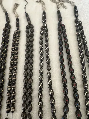 مسبحة ياسر الأصلية المطلية بالفضة