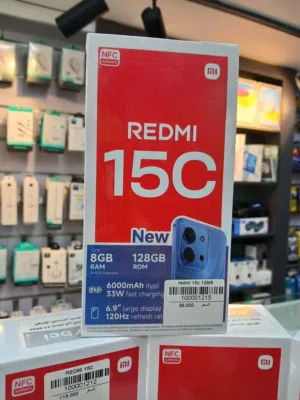 ريدمي 15C نسخة 8 رام + 128 جيجا Redmi 15C ( 8 Ram + 128 GB )