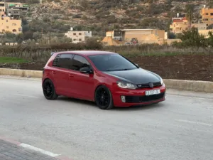 فولكسفاجن جولف mk6 2012/2011 فل عدا فتحة