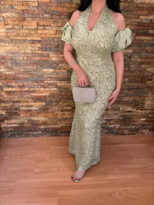 Green dress