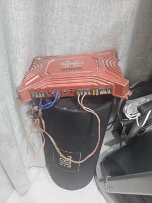 JBL speaker and Sony Xpod amplifier for sale