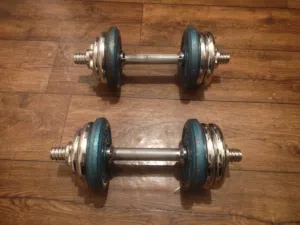 15 k.g Dumbbells in good condition