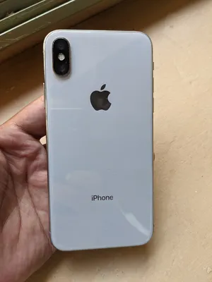 iPhone X silver