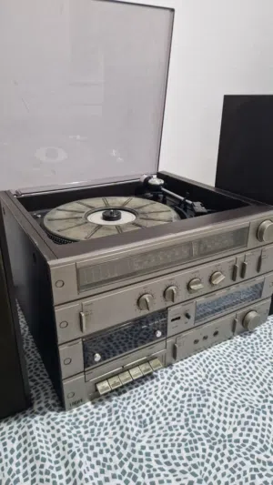 Vintage Loewe 4000 stereo music system