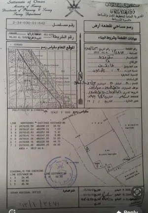 فرصة استثمارية أرض زاوية مع سكن عمال للبيع أو الاستثمار صحم