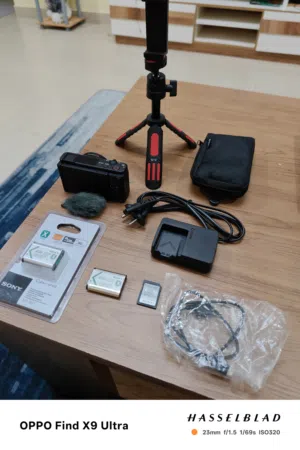 Sony ZV-1 4K Vlogging Camera (Mint Condition) + Extras Bundle!