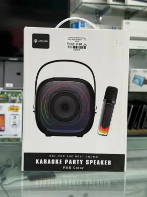 Brand New Lenyes Karaoke Speaker in Oman Clear party audio 6-Month Warranty