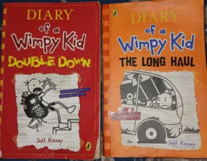 Diary of a Wimpy Kid Books (Double Down & The Long Haul)