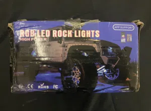 إضاءه ليد للسيارات الجبليه (Rock Lights)
