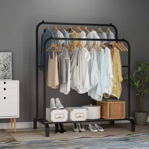 Steal Dress hanging stand with ttyres