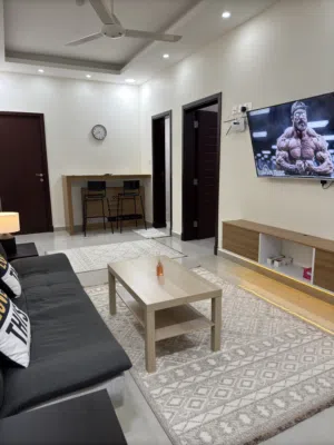 Fully furnished 1&2 BHK flat, bosher, daily/monthly