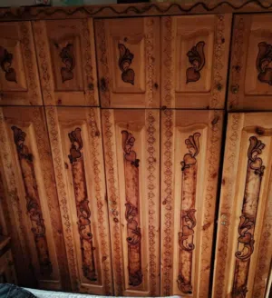 نززززززززززل السعر 199 بس غرفه نوم خشب سويدي 6فتحات مستخدم نظيف للبيـــــــــع مستعجل السعر 210الف ن