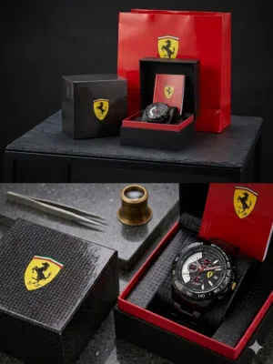 ساعة Ferrari أصلية سعر خاص اليوم فقط