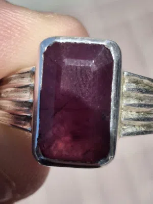Certified Natural Ruby Unheated Untreated