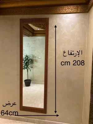 للبيع مرايات خشب هندي طبيعي بتصميم عصري وفاخر صناعة سلطنة عمان شهادة جودة ISO