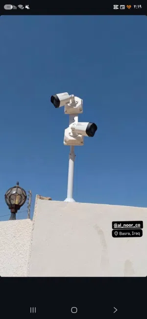 تنصيب وصيانة كاميرات مراقبة