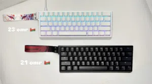 كيبورد MADLIONS MAD60 He للالعاب بسويتش مغناطيسي و بسرعة استجابة سريعة جدا متوفر ب لونين .