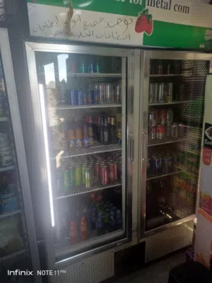 ثلاجات عرض عدد 2 للبيع