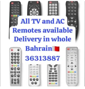 ALL TV AND AC ORIGINAL REMOTES