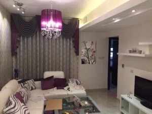 شقة مفروشة غرفة نوم واحدة قرب دوار الكيلو للايجار السنوي ( REF # 10981 )