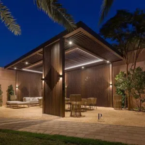 برجولات وديكور خارجي