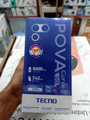 TECHNO POVA CURVE2 5G 256GB NEW FOR SALE