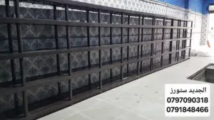 رفوف بلاستيك لتخزين المنتجات او عرضها تتحمل أوزان ثقيلة يتوفر لدينا خدمة توصيل