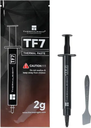 معجونة تبريد حراري أصلي للمعالجات و كروت الشاشه THERMALRIGHT TF7 THERMAL PASTE For CPU or GPU (2G)